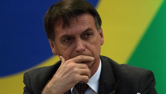 El presidente electo de Brasil fue víctima de un atentado el pasado 6 de septiembre, cuando recibió una puñalada en el abdomen en medio de un mitin de su campaña electoral. (Foto: EFE)