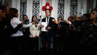 Daniel Salaverry: "Salida de Córdova fortalece la posición del Ejecutivo"