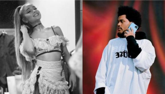 The Weeknd confirma una nueva colaboración con Ariana Grande. (Foto: arianagrande/theweeknd)