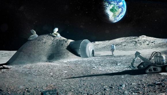 China en negociaciones con la Agencia Espacial Europea para la construcción de una base humana en la Luna. (ESA)
