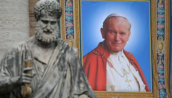 Juan Pablo II: El milagro que fue clave para su canonización. (AFP)