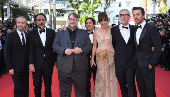 Mexicanos brillaron en Cannes. (AFP)
