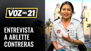 Arlette Contreras, candidata al congreso por Frente Amplio [VIDEO]