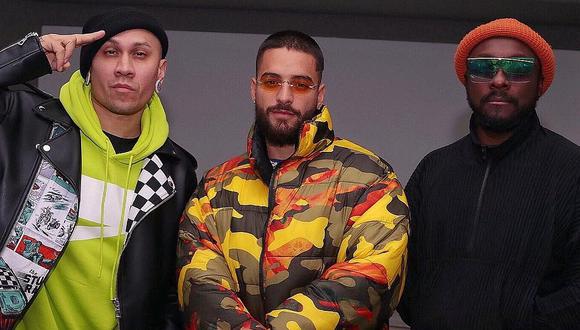 El cantante colombiano Maluma habría grabado una nueva canción junto a The Black Eyed Peas. (Foto: @maluma)