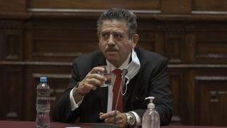 Elecciones 2021: Burga dice que Yonhy Lescano se beneficiaría con vocería de Manuel Merino