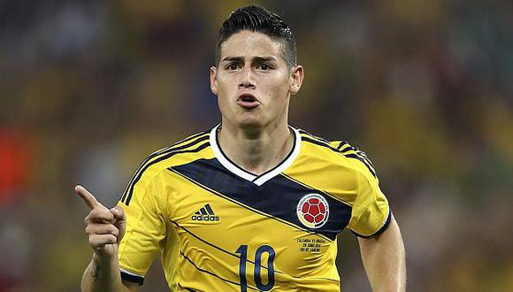 James Rodríguez recalcó que no reemplazará a Radamel Falcao en la capitanía de la selección de Colombia. (EFE)