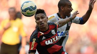 Paolo Guerrero: Flamengo perdió 2-1 ante el Vasco da Gama en el 'Brasileirao'