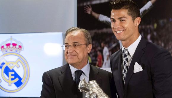Cristiano Ronaldo recuperó diálogo con presidente de Real Madrid (Foto: EFE)