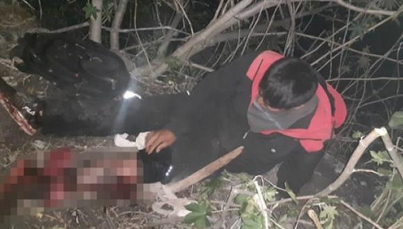 Disparan a 'mochilero' en la pierna en zona frecuentada por traficantes de drogas, en Apurímac (GEC)