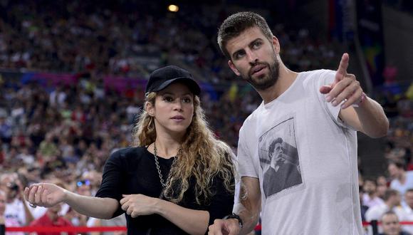 Shakira y Gerard Piqué (Foto: AFP).