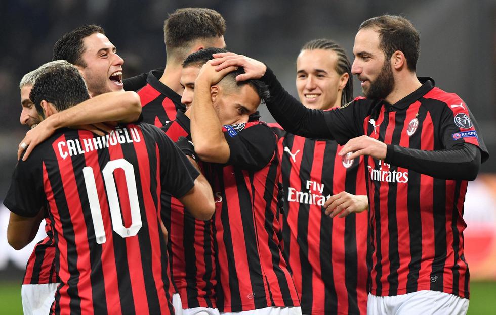 AC Milan venció 5-2 a Dudelange por la Europa League 2018. (EFE)