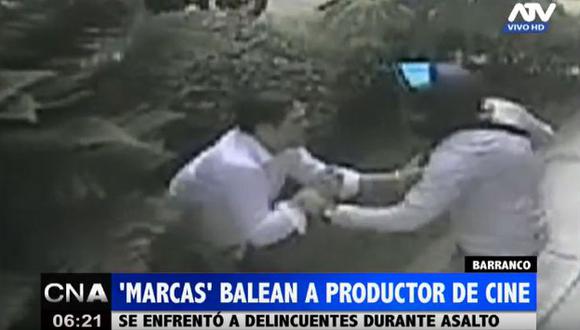 Barranco: Delincuentes asaltaron a productor de cine y lo balearon para llevarse S/ 20 000 (ATV)