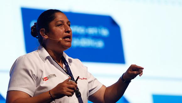 Fabiola Muñoz, ministra de Ambiente, no descartó ampliación de estado de emergencia. (GEC)