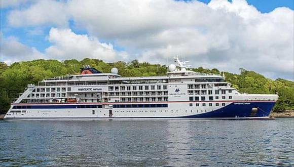 El Hanseatic Spirit fue construido en 2020 y es un lujoso barco de expedición. (Foto: difusión)