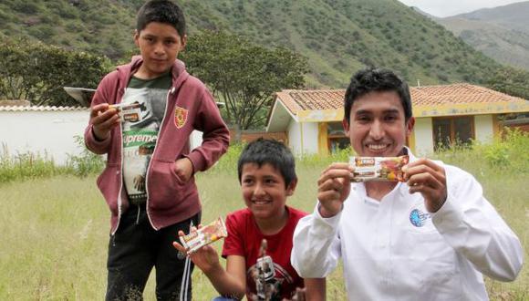Julio Garay, el joven ingeniero creador de galleta que combate la anemia en 30 días.