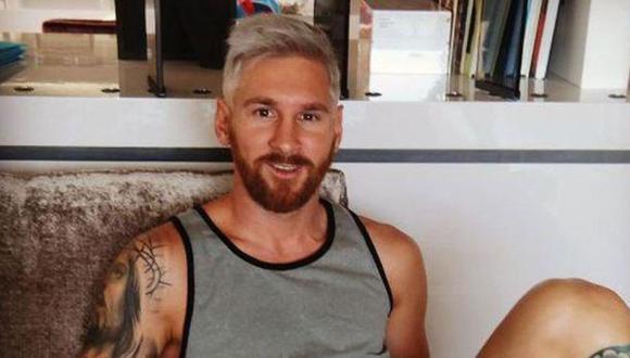 Lionel Messi sorprende al mundo con nuevo look. (Instagram Antonella Roccuzzo)