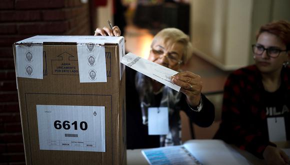 En Argentina, se realizan las elecciones primarias. (Foto: EFE)