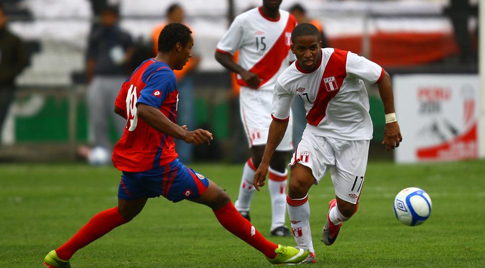 Jefferson Farfán jugó en el último amistoso ante Costa Rica en Perú. (USI)