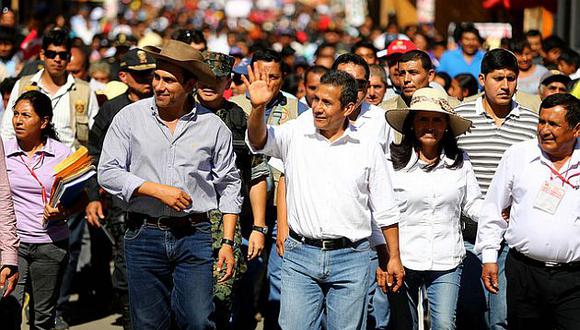 Humala dice que “no le temblará la mano” al momento de sancionar irregularidades. (Sepres)