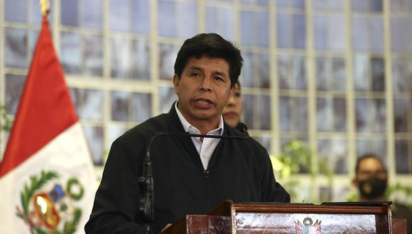 Pedro Castillo mencionó que en su condición de presidente de la República, el pasado 14 de mayo entregó la carta de garantía al Comité Olímpico Peruano para la realización de los Juegos Bolivarianos 2024. (Foto: archivo Presidencia)