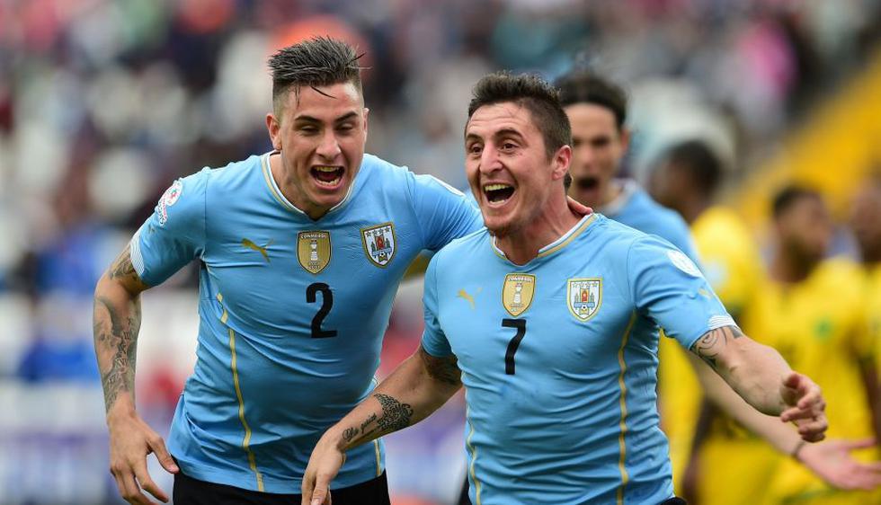 Uruguay se impuso 1-0 a Jamaica en la Copa América 2015. (AFP)
