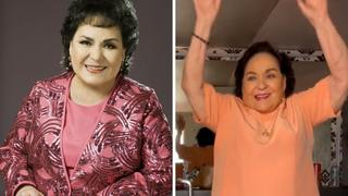 Carmen Salinas se vuelve tendencia con baile sensual en Tik Tok  | VIDEO