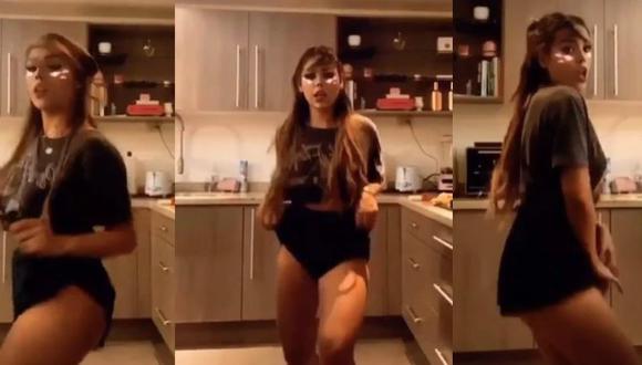“Mi cuerpo me lo pide”: Danna Paola sorprende al bailar al ritmo de JBalvin durante cuarentena