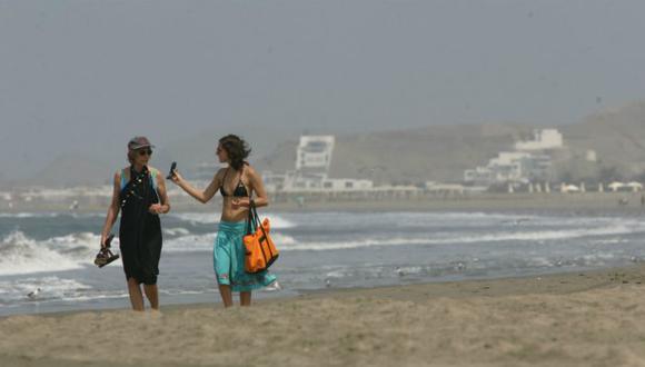 Las playas de Asia son totalmente abiertas y desprotegidas. (Foto: Perú21)