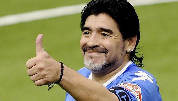 El portavoz del club Al Wasl y la hija de Maradona confirmaron la noticia. (AP)