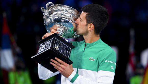 Djokovic campeón del Australian Open 2021 | Foto: EFE