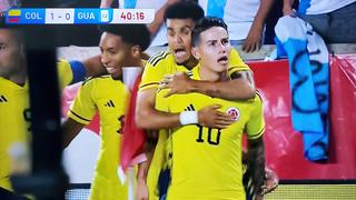 Colombia vs. Guatemala: gol de James Rodríguez para el 1-0 de los ‘Cafeteros’ [VIDEO]