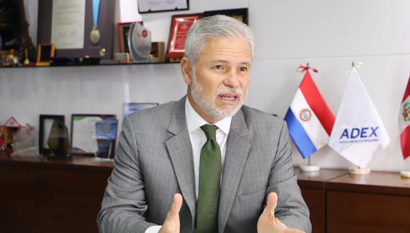 Presidente de la Asociación de Exportadores (ADEX), Julio Pérez Alván. (Difusión)