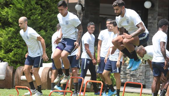 Alianza Lima cumplió su tercer día de práctica y Pablo Bengoechea habló de su plantel. (Foto: Alianza Lima)