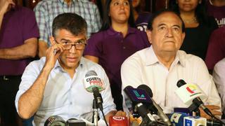 Todos por el Perú no reconocerá legitimidad de próximo presidente