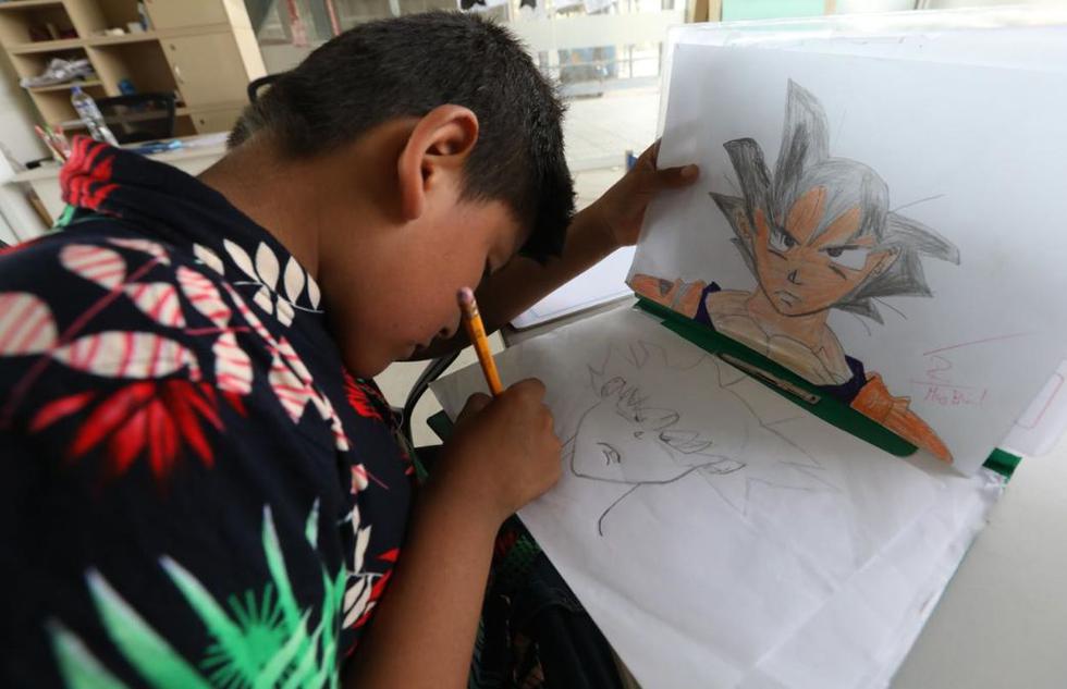 Para estas vacaciones escolares, la Municipalidad de Lima, a través del Servicio de Parques de Lima (Serpar), informó que durante todo febrero se dictará el curso “dibujo manga”. (Foto: Municipalidad de Lima)