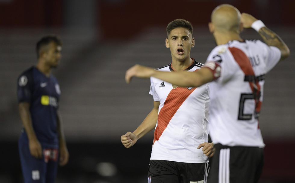 Alianza Lima cayó goleado 3-0 ante River Plate por la Copa Libertadores. (AP)