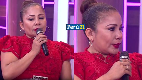 Marisol se quiebra al confesar que no tiene una buena relación con su hijo mayor. (Foto: América TV)