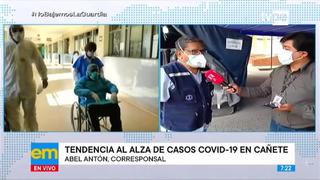 Hospital de Cañete invade vía pública para atender a pacientes tras colapso