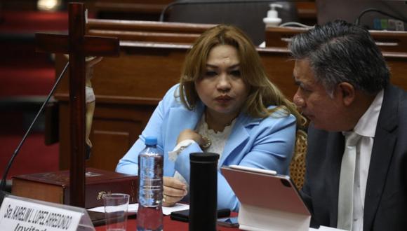 Karelim López ha declarado ante la fiscalía y la Comisión de Fiscalización del Congreso. (Foto: Difusión)