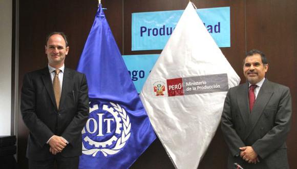 OIT y Produce firman convenio para impulsar productividad de pequeñas y medianas empresas. (Difusión)