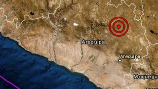 Arequipa: Sismo de magnitud 4,2 se reportó en Caravelí, informó el IGP