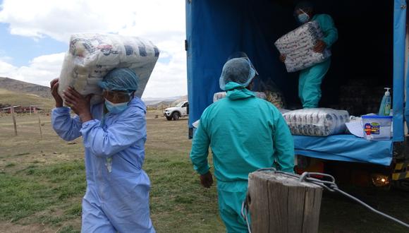 Arequipa: Más de 3100 familias vulnerables se beneficiarán con 283 toneladas de alimentos (Foto: Qali Warma)