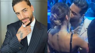 Billboard Latin Music Awards: Maluma besa apasionadamente a su novia tras presentar su nueva canción