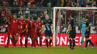 Bayern Munich goleó 5-1 al Arsenal y está a un paso de la siguente ronda de la Champions League [Fotos y video]