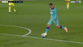 Barcelona vs. Villarreal: Griezmann anotó golazo de ‘sombrerito’ tras asistencia de Messi | VIDEO