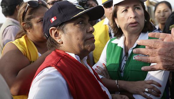 Luz Salgado anunció que convocará sesión del pleno este jueves. (Anthony Niño de Guzmán)
