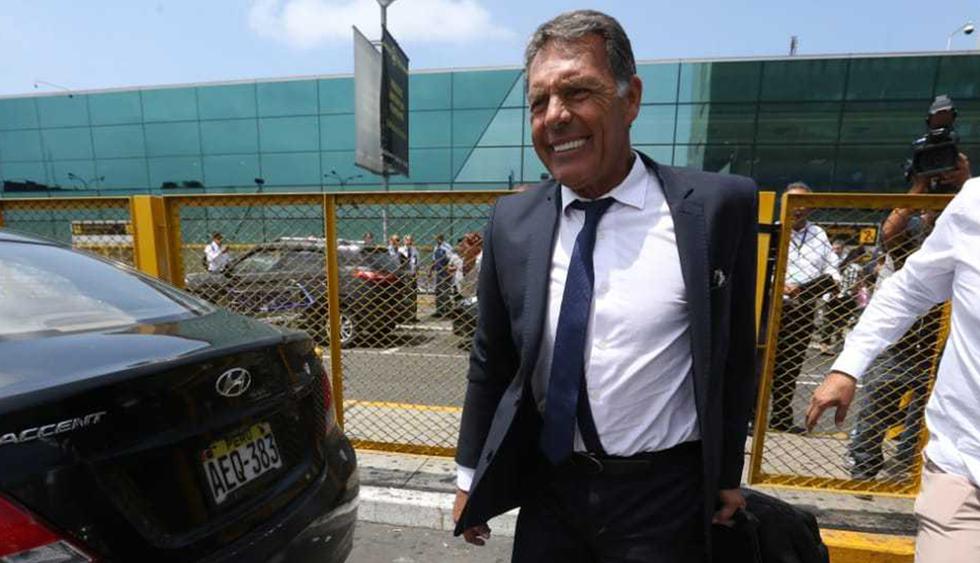 Miguel Ángel Russo, nuevo técnico de Alianza Lima, llegó al Perú. (Foto: Violeta Ayasta / GEC)