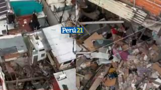 Dos peruanos mueren en derrumbe de vivienda en Argentina