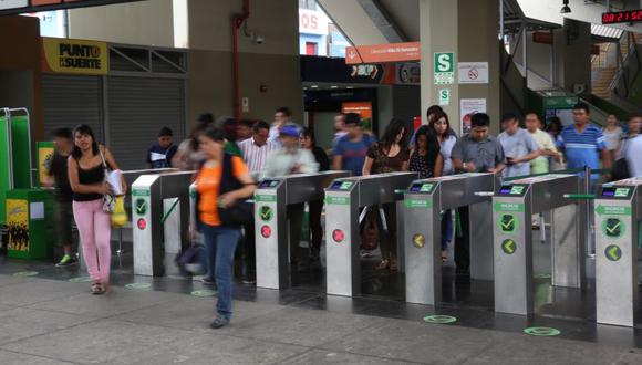 El pasaje universitario en la Línea 1 del Metro de Lima tiene un costo de S/0.75, es decir el 50% de la tarifa de un pasaje adulto. (Imagen referencial/Archivo)