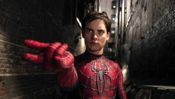 Tobey Maguire en Spider-Man 1 de 2002.
